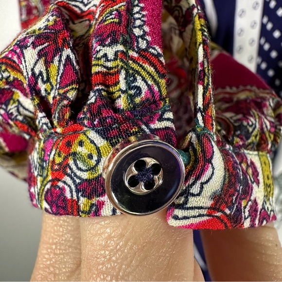 Moulinette Soeurs Istanbul Handkerchief Wrap Style Dress Size 2 * Small Flaw - Picture 12 of 13